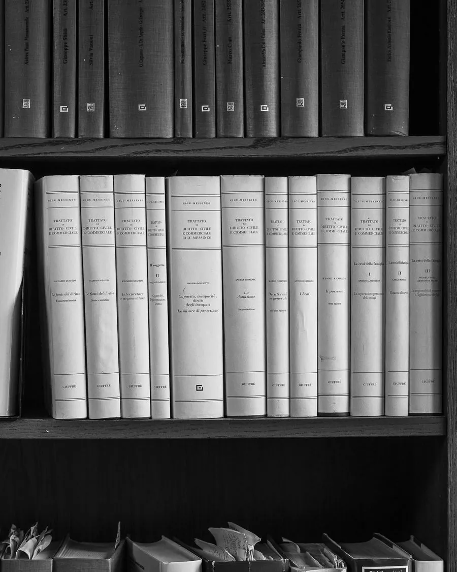 La biblioteca giuridica dello Studio Albanese
